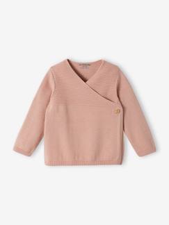 Baby-Pullover, Strickjacke, Sweatshirt-Bio-Kollektion: Strickjacke für Neugeborene