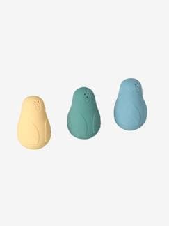 Puériculture-Toilette de bébé-Lot de 3 aspergeurs pingouins en silicone