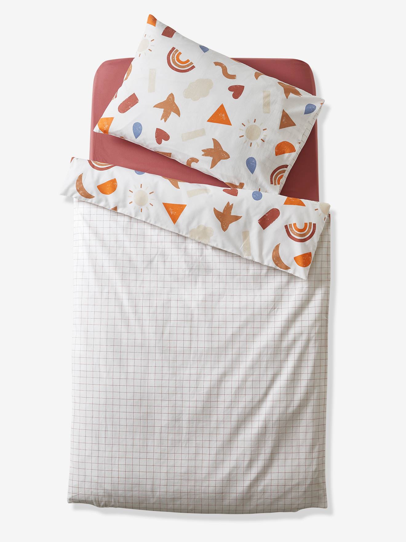 Fourre de duvet bébé 80X120 - Housse de couette pour bébé - vertbaudet