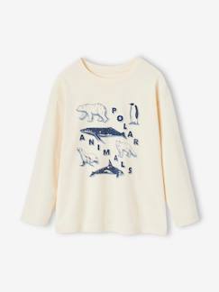 Garçon-T-shirt, polo, sous-pull-Tee-shirt motif animal garçon en coton recyclé