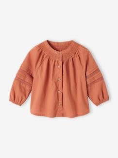 Baby-Hemd, Bluse-Mädchen Baby Bluse