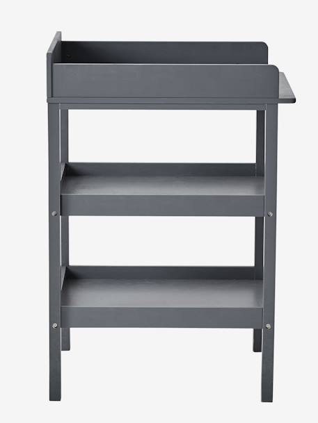 Table à langer bébé Blanc+Gris 