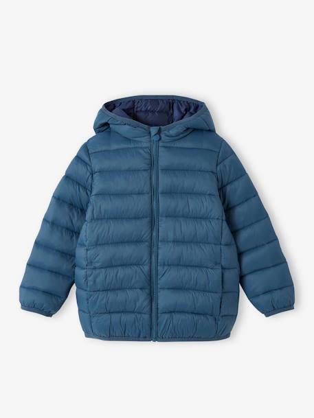 Jungen Light-Steppjacke mit Wattierung aus Recycling-Polyester blau+braun+englischgrün+grün+jeansblau+marine+petrol 