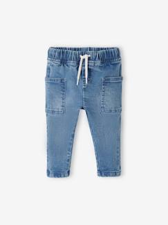 Bébé-Pantalon, jean-Pantalon en denim bébé taille élastiquée