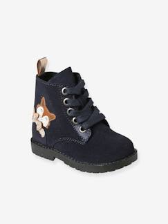 Schuhe-Babyschuhe 17-26-Baby Schnürboots mit Reissverschluss