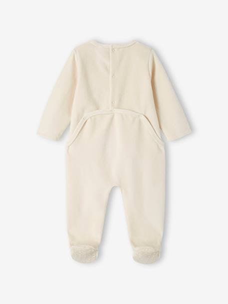 Dors-bien bébé garçon Disney® Winnie l’Ourson en velours vanille 