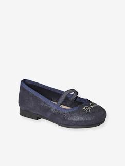 Schuhe-Mädchen Ballerinas mit Anziehtrick