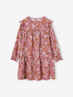 Fille-Robe-Robe fluide volantée fille motifs fleurs