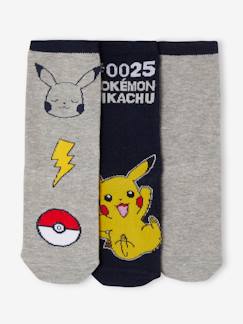 Garçon-Lot de 3 paires de chaussettes Pokemon®