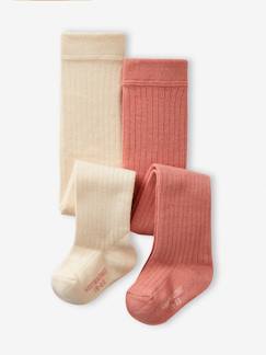 Baby-Socken, Strumpfhose-2er-Pack Mädchen Baby Strumpfhosen Oeko-Tex