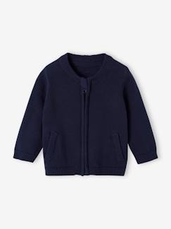 Bébé-Pull, gilet, sweat-Gilet zippé style teddy bébé personnalisable