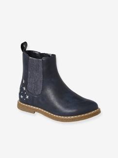 Schuhe-Mädchen-Boots mit Anziehtrick