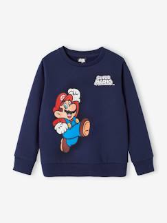 Junge-Pullover, Strickjacke, Sweatshirt-Jungen Sweatshirt SUPER MARIO