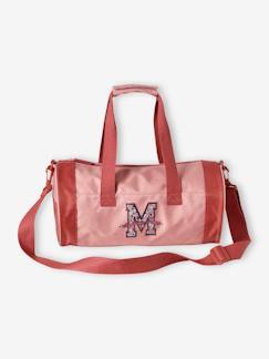 Mädchen-Accessoires-Tasche-Sporttasche für Mädchen, zweifarbig, Glitteraufdruck