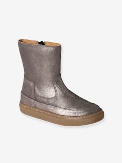 Chaussures-Bottes en cuir fille collection maternelle