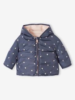 Baby-Mantel, Overall, Ausfahrsack-Mantel-Wendbare Baby Steppjacke mit Recycling-Polyester