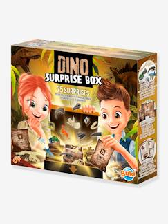 Spielzeug-Fantasiespiele-Figuren, Miniwelten, Helden und Tiere-Kinder Dino Surprise Box BUKI, 25 Beutel