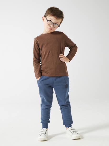 Jungen Sweathose BASIC Oeko-Tex dunkelblau+grau meliert+marine meliert+schwarz meliert+tannengrün+weiß meliert 