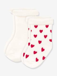 Baby-2er-Pack Baby Stricksocken PETIT BATEAU