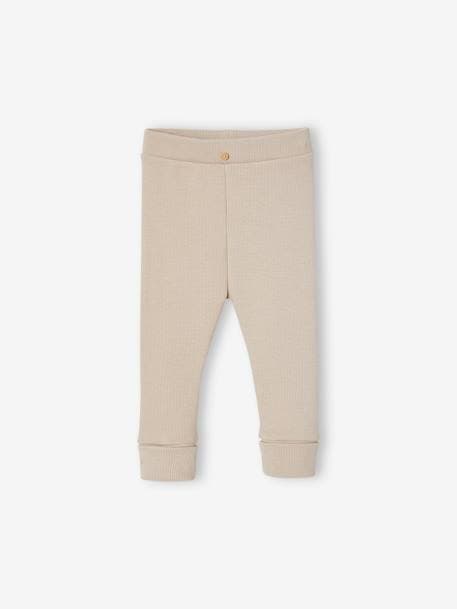 Legging évolutif bébé beige+jaune d'or+marine+rose 