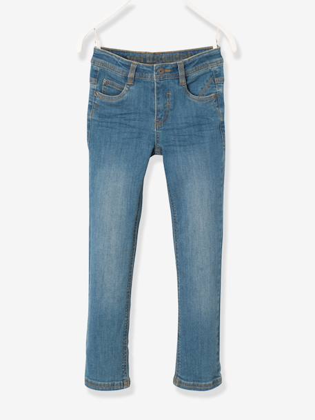 Slim-Fit-Jeans für Jungen, Hüftweite COMFORT Blue Stone+DARK BLUE+Grau 