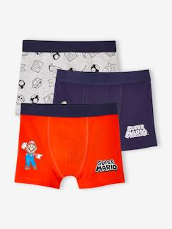 Junge-Unterwäsche-3er-Pack Jungen Boxershorts SUPER MARIO