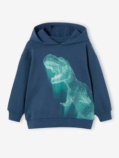 Junge-Jungen Dino-Kapuzensweatshirt