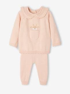 Baby-Baby Weihnachts-Set: Pullover & Hose Oeko-Tex