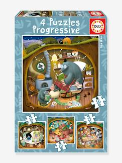 Jouet-Puzzles Progressifs Contes de la Forêt 12/25 - EDUCA BORRAS