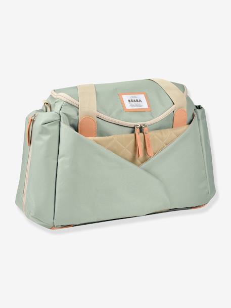 Sac à langer Sydney II BEABA GRIS IMP ALL OVER+gris imprimé+Play print corail+vert sauge 