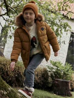 Junge-Jungen Jacke & Handschuhe mit Recyclingmaterial