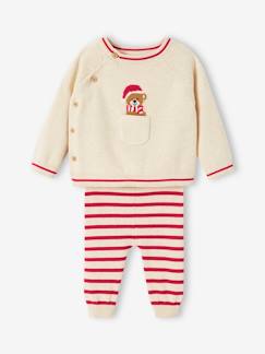 Baby-Set-Baby Weihnachts-Set: Pullover & Hose Oeko-Tex