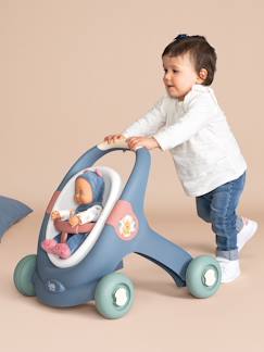 Spielzeug-Erstes Spielzeug-3-in-1 Baby Lauflern-/Puppenkinderwagen mit Puppe SMOBY