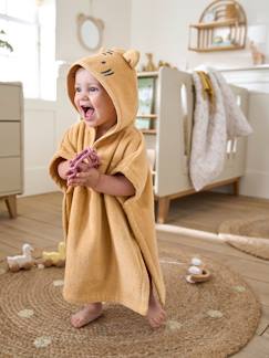 Puériculture-Toilette de bébé-Le bain-Poncho de bain bébé avec coton recyclé personnalisable Animaux