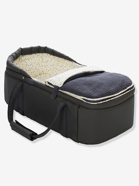 Softtragetasche von VERTBAUDET Anthrazit/Sterne+Stahlgrau 