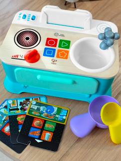 Spielzeug-Nachahmungsspiele-Küche, Geschirr und Lebensmittel-Kinder Spielküche Magic Touch HAPE FSC® MIX