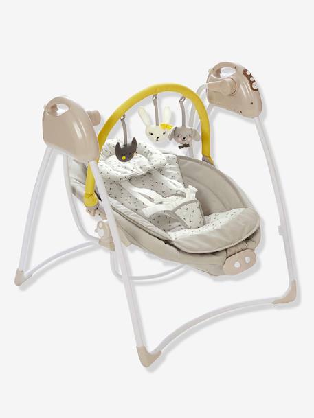 Babyschaukel mit Spielbogen 'MagicMouv' BEIGE+DUNKELBLAU+Grau 