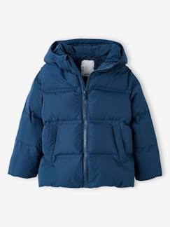 Garçon-Manteau, veste-Doudoune garnissage en plume et duvet garçon