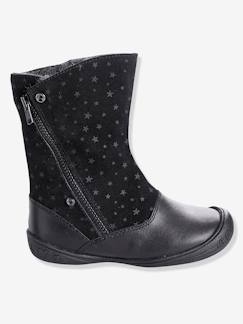 Chaussures-Chaussures fille 23-38-Bottes-Mi-bottes cuir fille