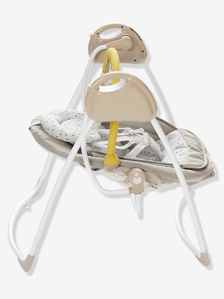 Balancelle avec arche de jeux Babyswing VERTBAUDET Beige+BLEU FONCE+Gris 