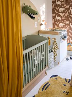 Zimmer und Aufbewahrung-Zimmer-Kinderbett, Babybett-Babybett "Confetti" mit höhenverstellbarem Lattenrost