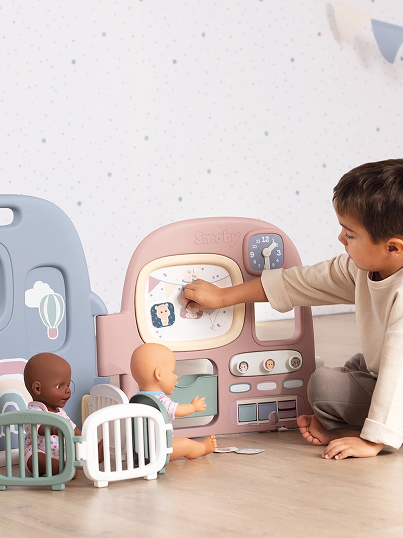 Trixie Baby Train en Bois Animaux - Mes premiers jouets Trixie Baby sur  L'Armoire de Bébé