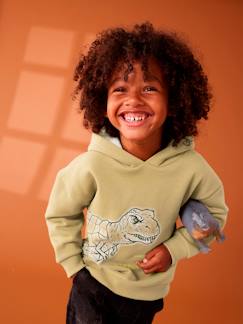 Junge-Pullover, Strickjacke, Sweatshirt-Sweatshirt-Jungen Dino-Kapuzensweatshirt