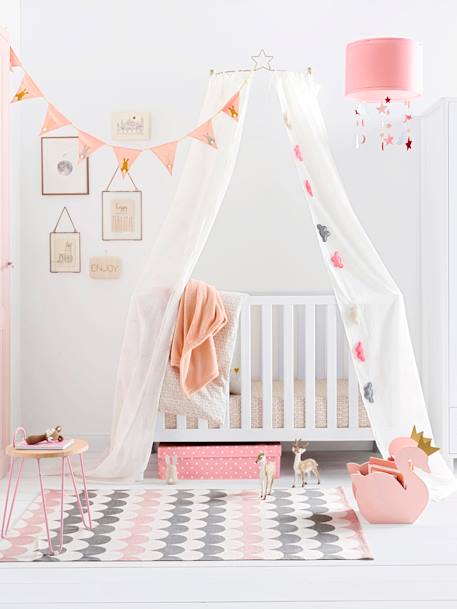 Kleine Aufbewahrungsbox 'Schwan' Rosa 