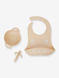 Puériculture-Kit repas silicone BABYMOOV First’Isy