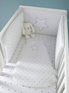 Bettwäsche & Dekoration-Baby-Bettwäsche-Bettumrandung-Bettumrandung "Sternenregen" für Babybett