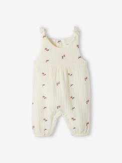 Baby-Mädchen Baby Overall, bestickte Motive