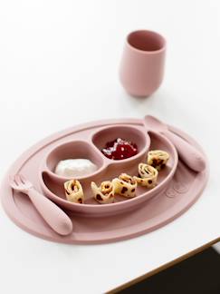 Puériculture-Set repas tout-en-un avec assiette EZPZ Mini mat en silicone