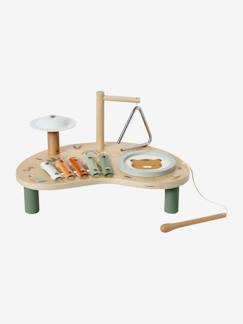 Spielzeug-Erstes Spielzeug-Musik-Baby Musik-Spieltisch TANSANIA, Holz FSC®