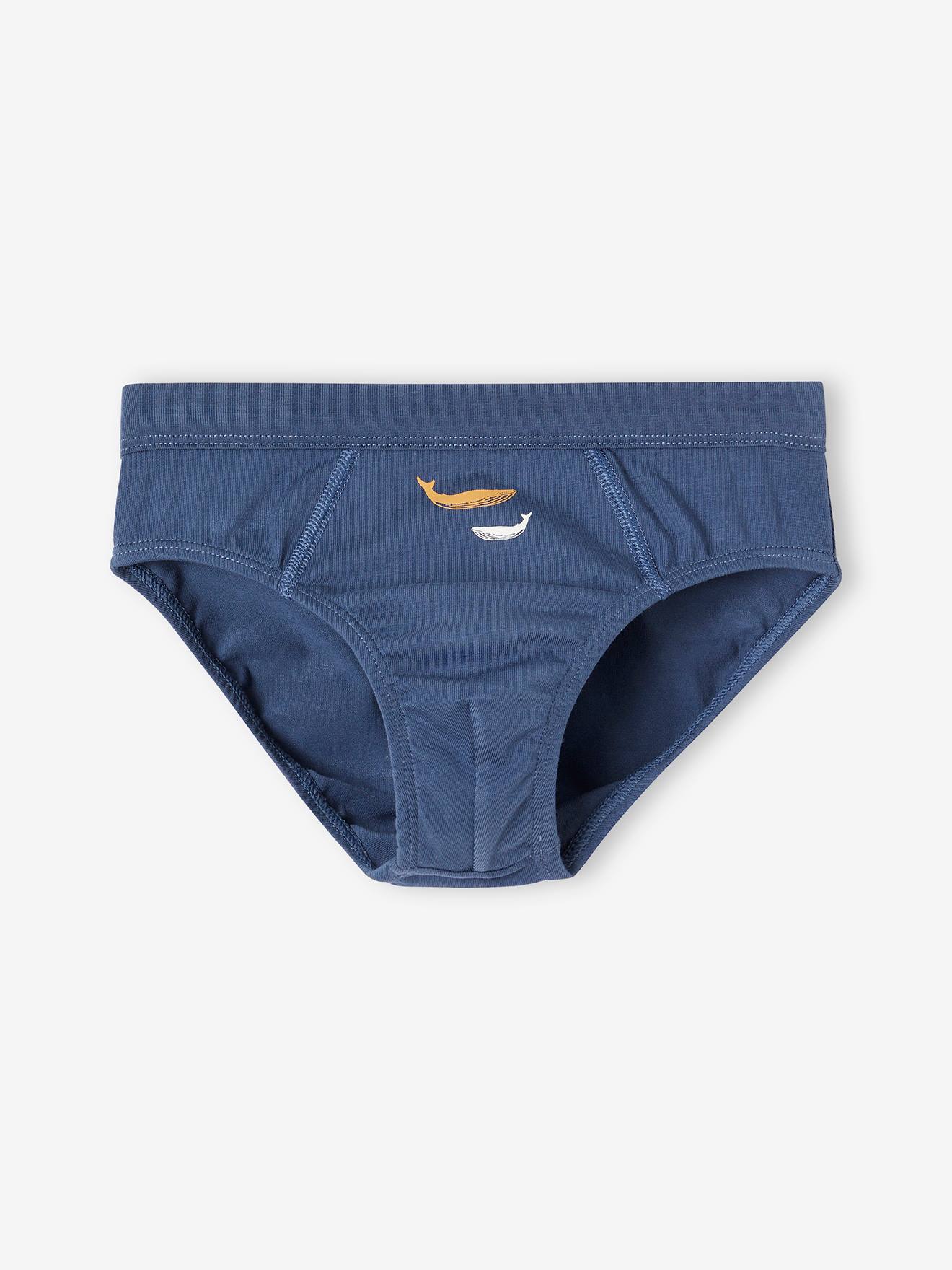 Lot De 6 Culottes Garçon Growth Pal – 100% Coton Doux – Sous-vêtements Tout-petit Neufs Avec étiquettes